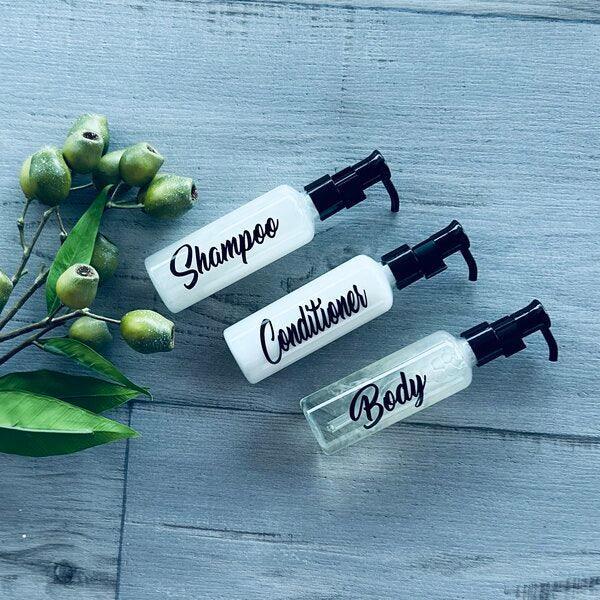 Lockable 100ml PET pump bottles