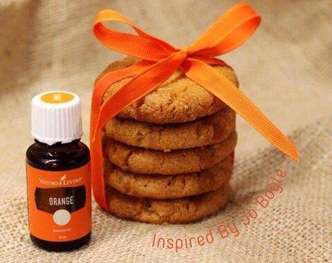 Peanut Butter Orange and White Chocolate Cookies