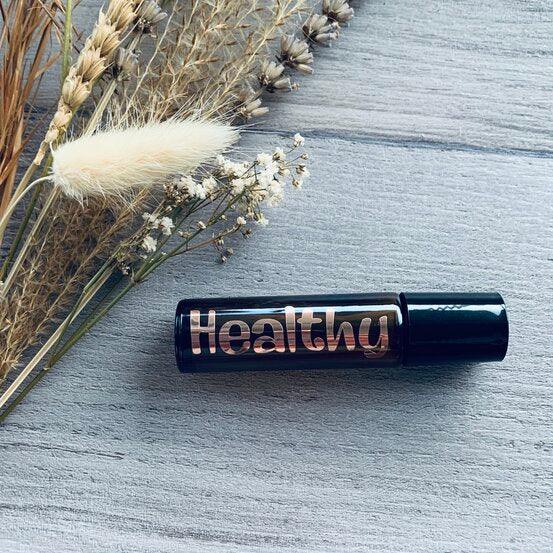 10ml Amber Roller - Rose Gold - Healthy - centaur packaging