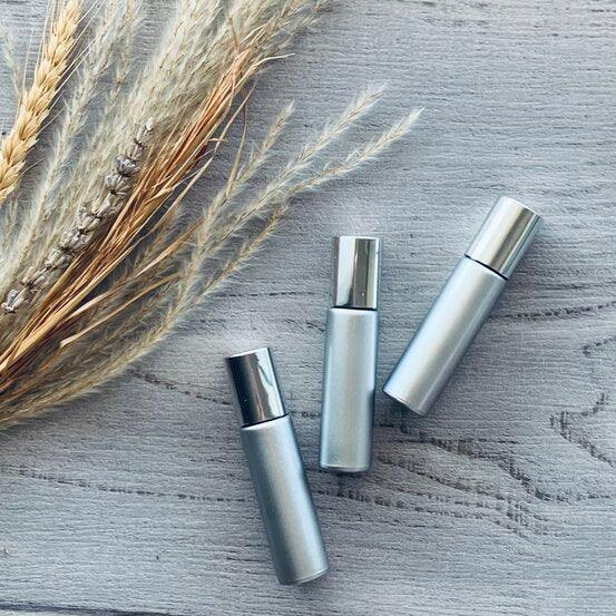 10ml Sparkly Roller - Silver - centaur packaging