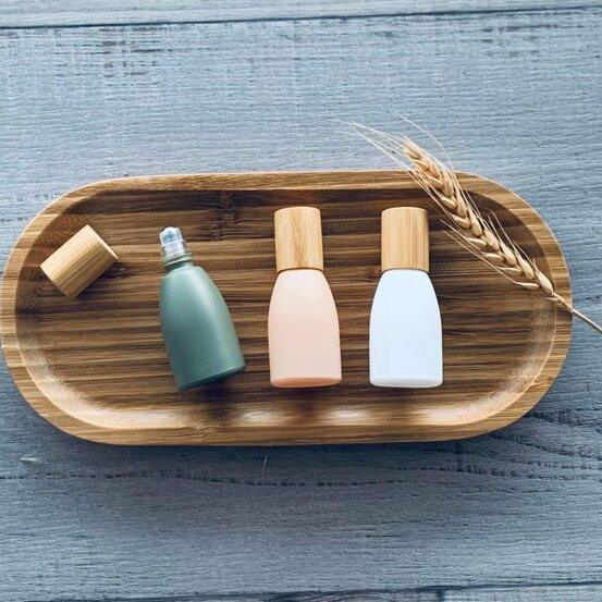 10ml Tara Roller Bottle with Bamboo Lid - Sage - centaur packaging