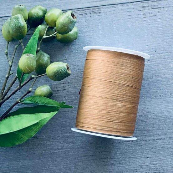 10mm Matt Paper Ribbon - Copper - centaur packaging