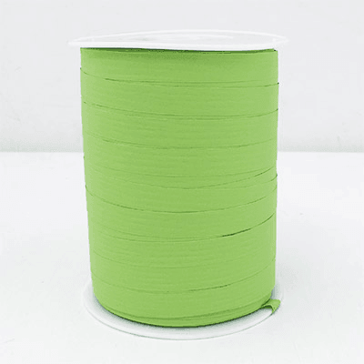 10mm Matt Paper Ribbon - Lime - centaur packaging