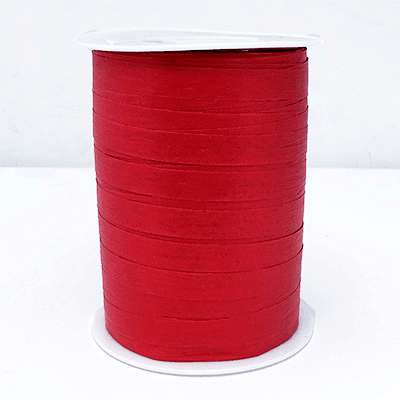 10mm Matt Paper Ribbon - Red - centaur packaging
