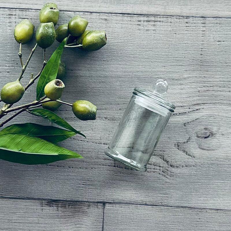 120ml Mini Cylinder Glass Jar with Lid - centaur packaging