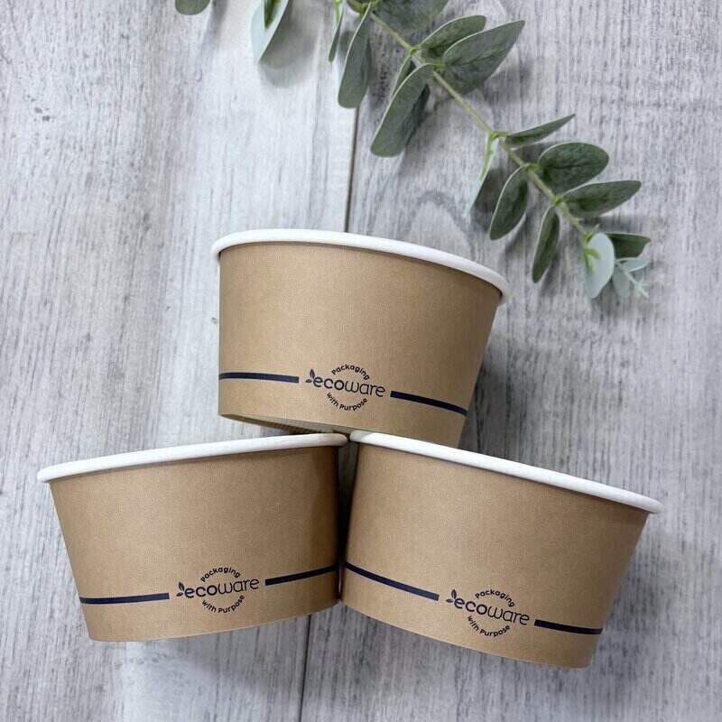 12oz disposable Hot cold Bowls for food