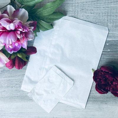 1/4F White Paper Bag - centaur packaging