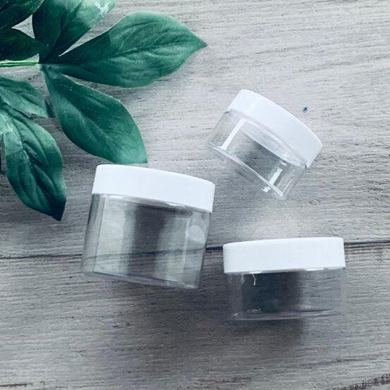 150ml PET Jar with White Lid - centaur packaging