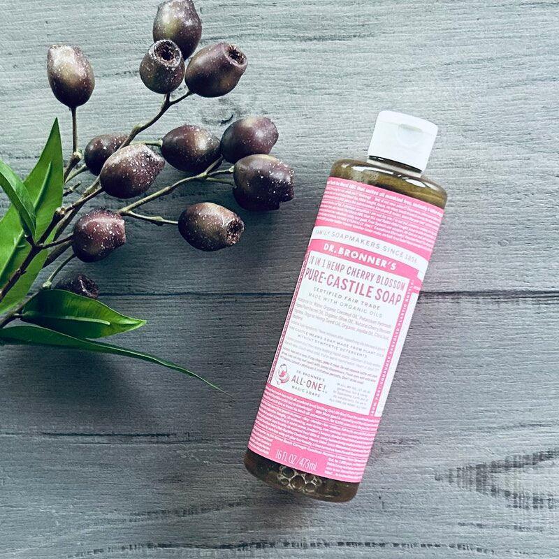 18-in-1 Hemp Cherry Blossom Pure Castile Soap - Centaur Packaging