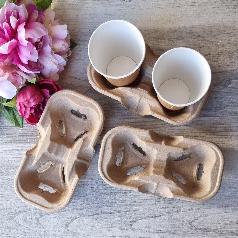 2 Cup tray - Pack of 50 - centaur packaging