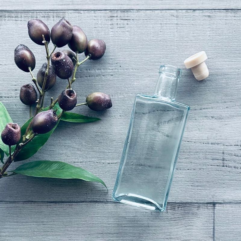 250ml tonic bottle with stopper out rectangle bottle