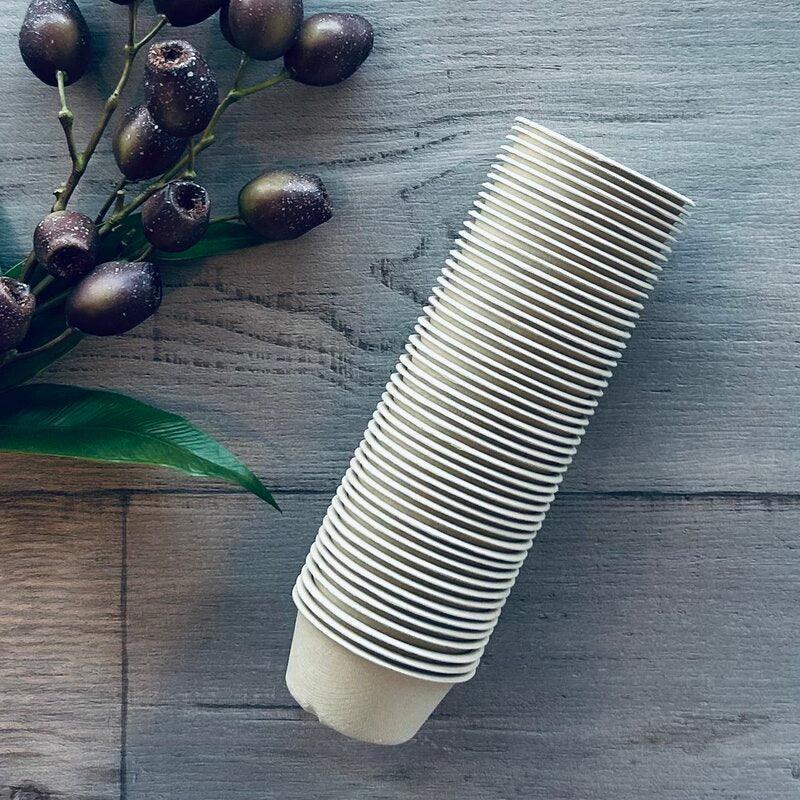 2oz Bio-Degradable Bamboo Pulp Portion Cup - Pack of 50 - centaur packaging