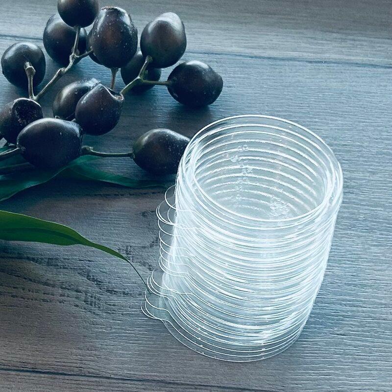 2oz Clear PET Lid - Pack of 50 - centaur packaging