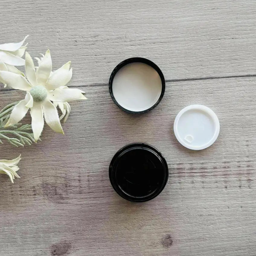 30ml Amber Glass Jar with Wad