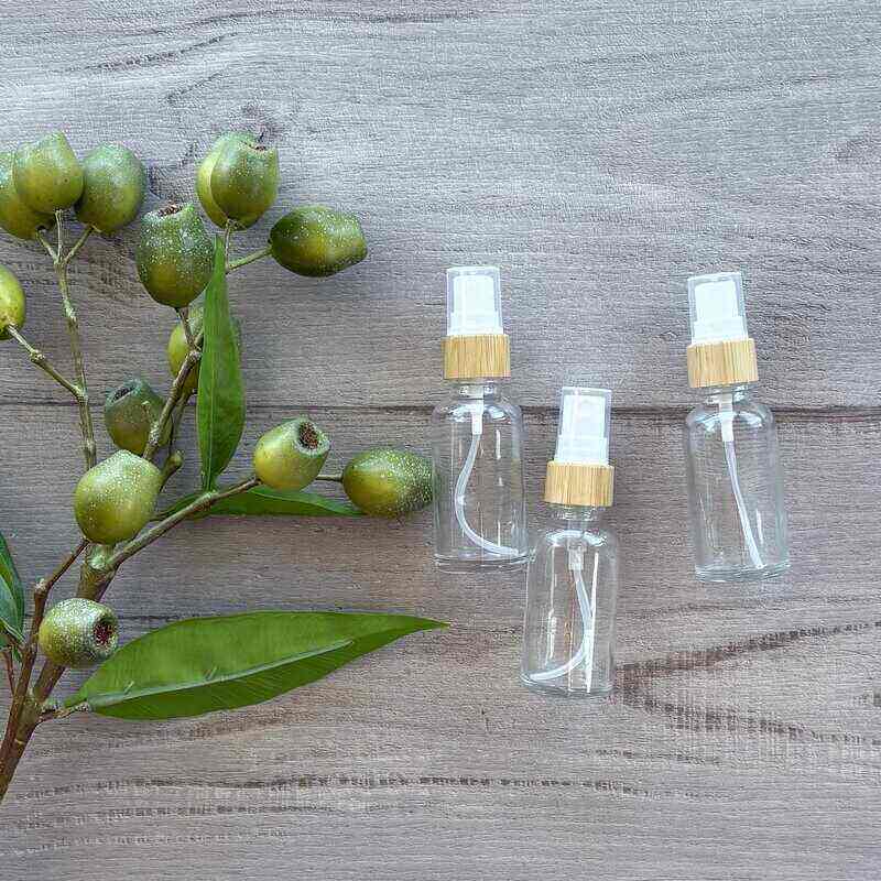 30ml clear bamboo mister - centaur packaging