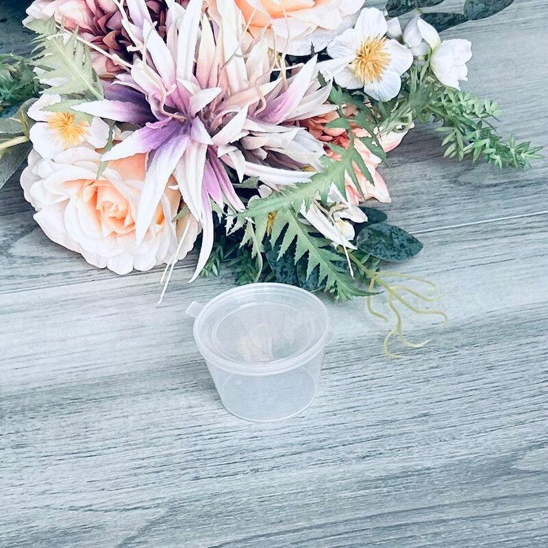 70ml Clear Container with hinged lid- Pack 50 - centaur packaging