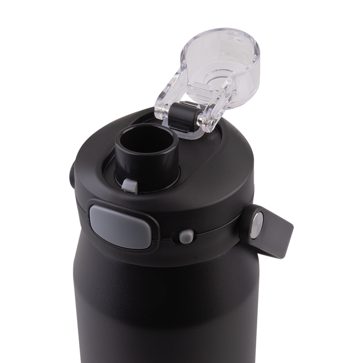 Oasis Ceramic Lined S/S Capri Drink Bottle - Black
