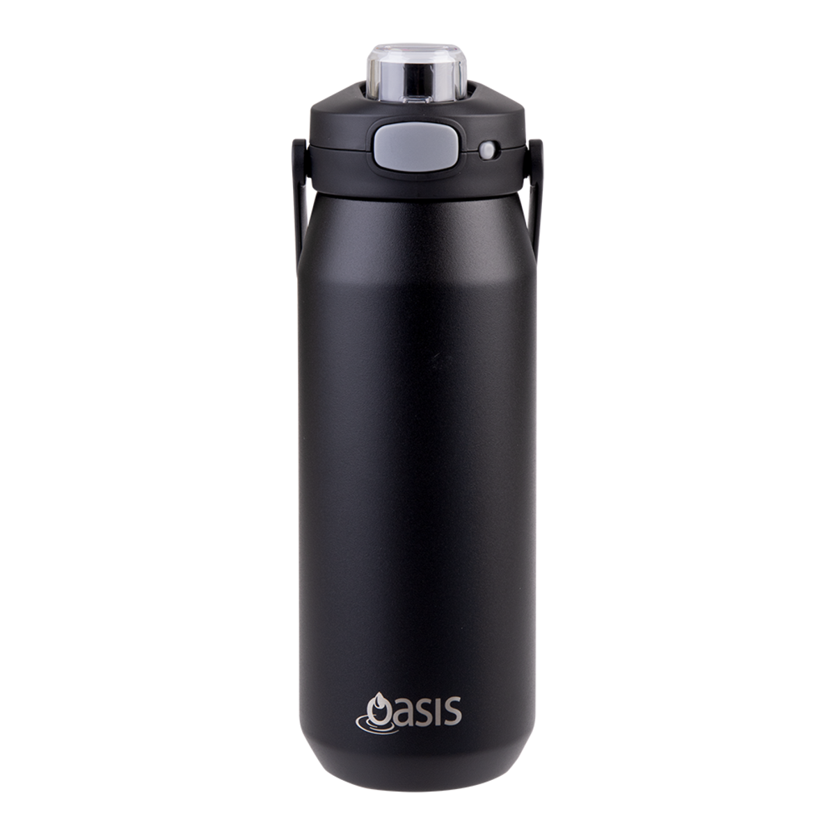 Oasis Ceramic Lined S/S Capri Drink Bottle - Black
