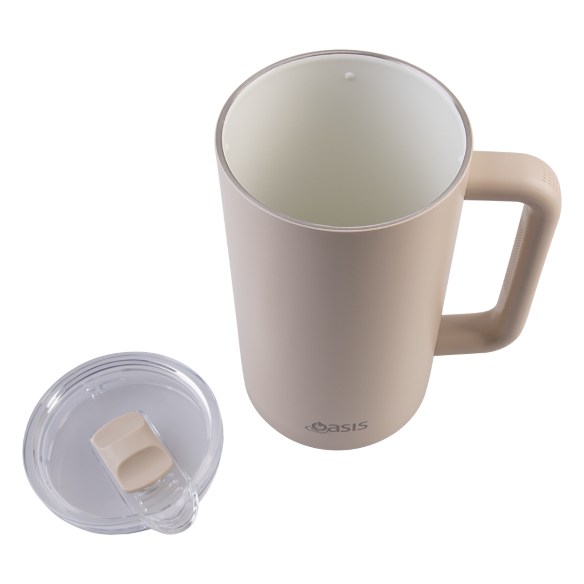 Oasis Ceramic Lined Water Pitcher 1.5lt - Oat
