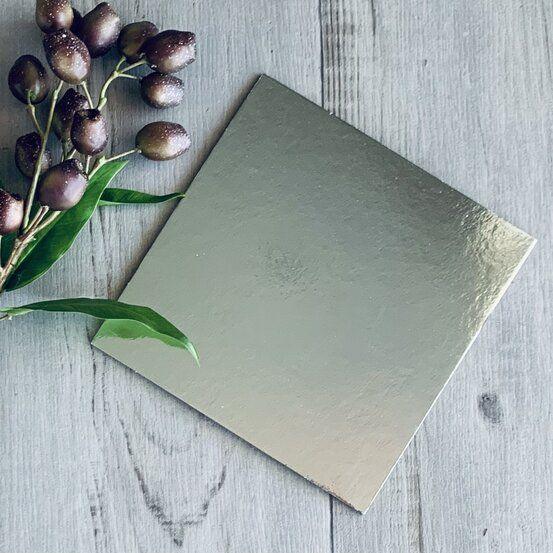 9" Square Cake Foil Board - Pack of 10 - centaur packaging