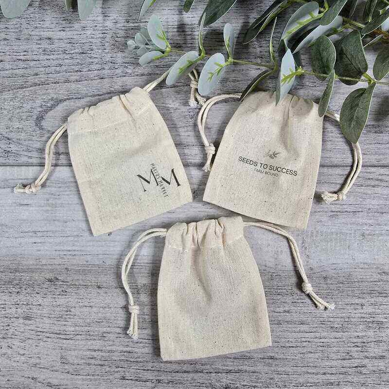 Branded calico bags
