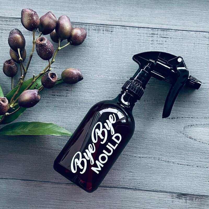 labelled 500ml pet bottle with spray top - centaur packaging