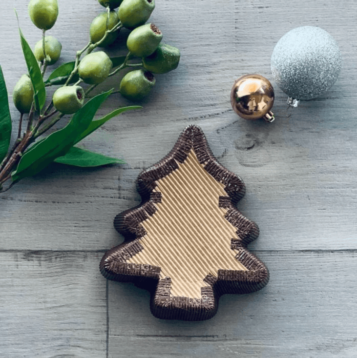 Christmas Tree shape bake in tray - centaur packaging