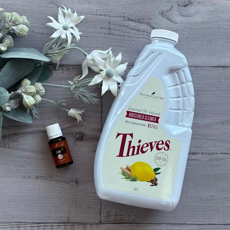 Clove essential Oil thieves cleaner
