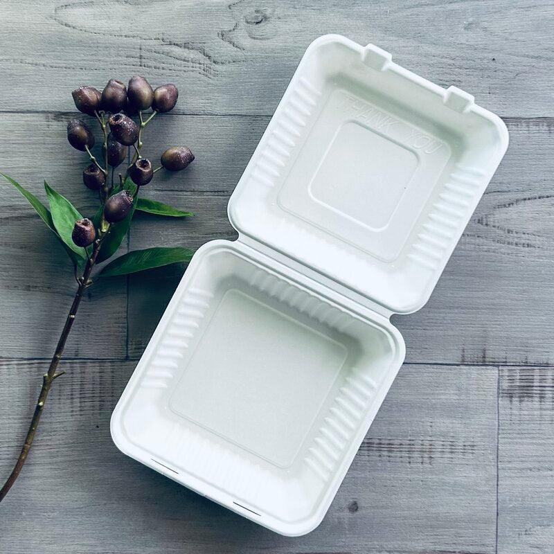 bagasse clam dinner opened