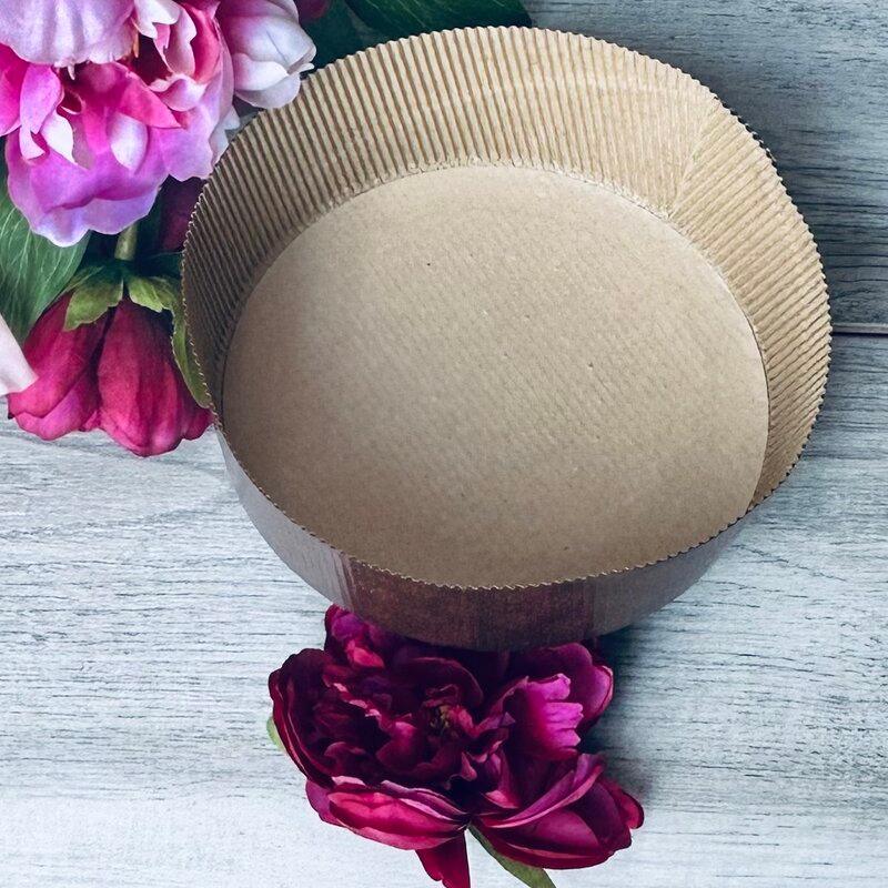 Bake in Box Large Round Cake Brown-Pack of 10 - centaur packaging