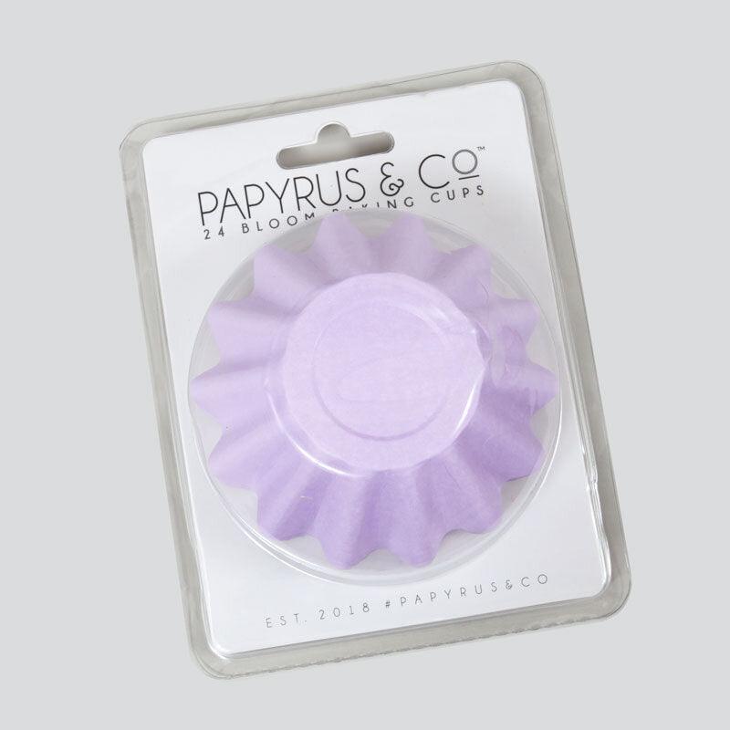 Bloom Cupcake Cups 24pk - Pastel Lilac - centaur packaging