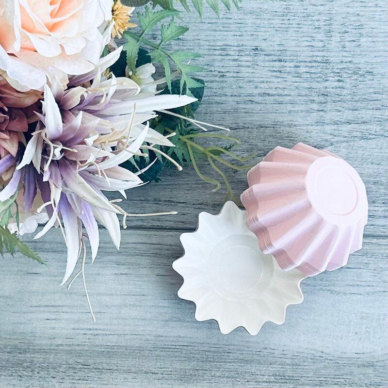 Bloom Cupcake Cups 24pk - Pastel Pink - centaur packaging