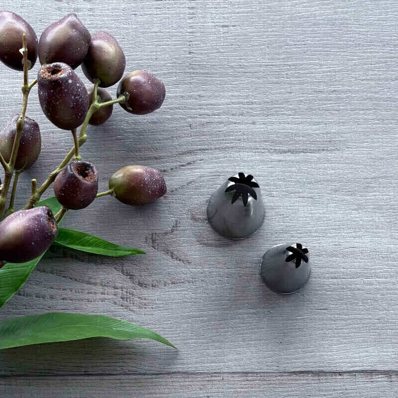 closed star piping tips cas cakery by loyal