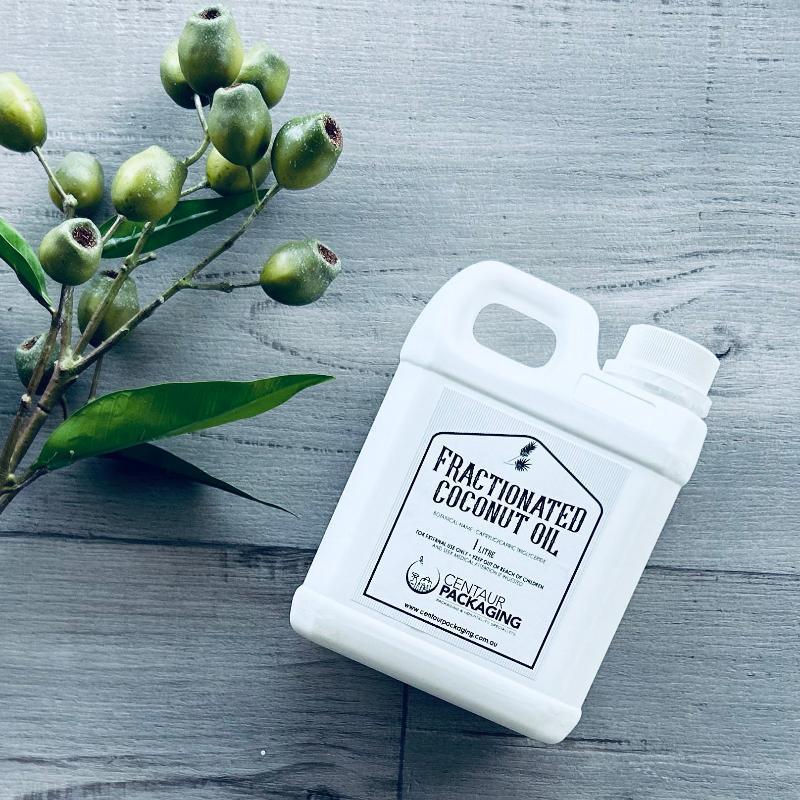 1 Litre Fractionated Coconut Oil 1l handle jug.