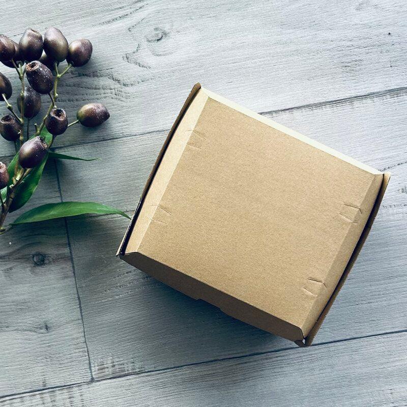 corrigated kraft dinner box single box