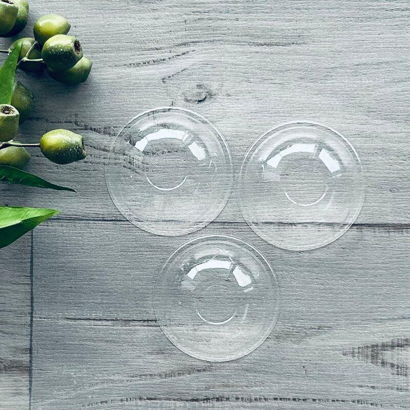 bio clear dome lid with hole x 3