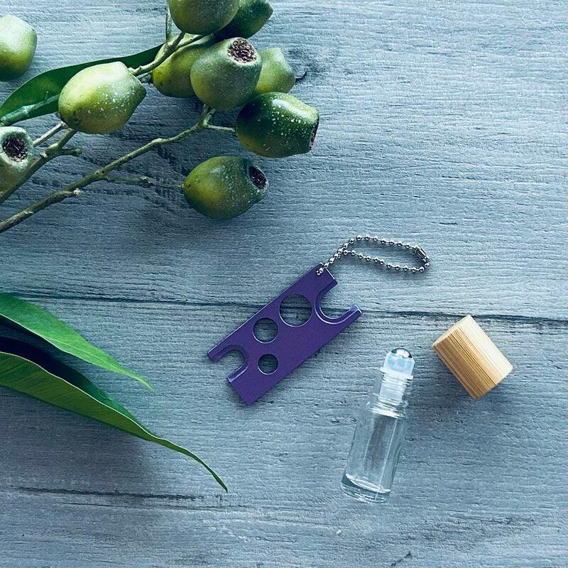Essential Oil Key Metal - Purple - centaur packaging