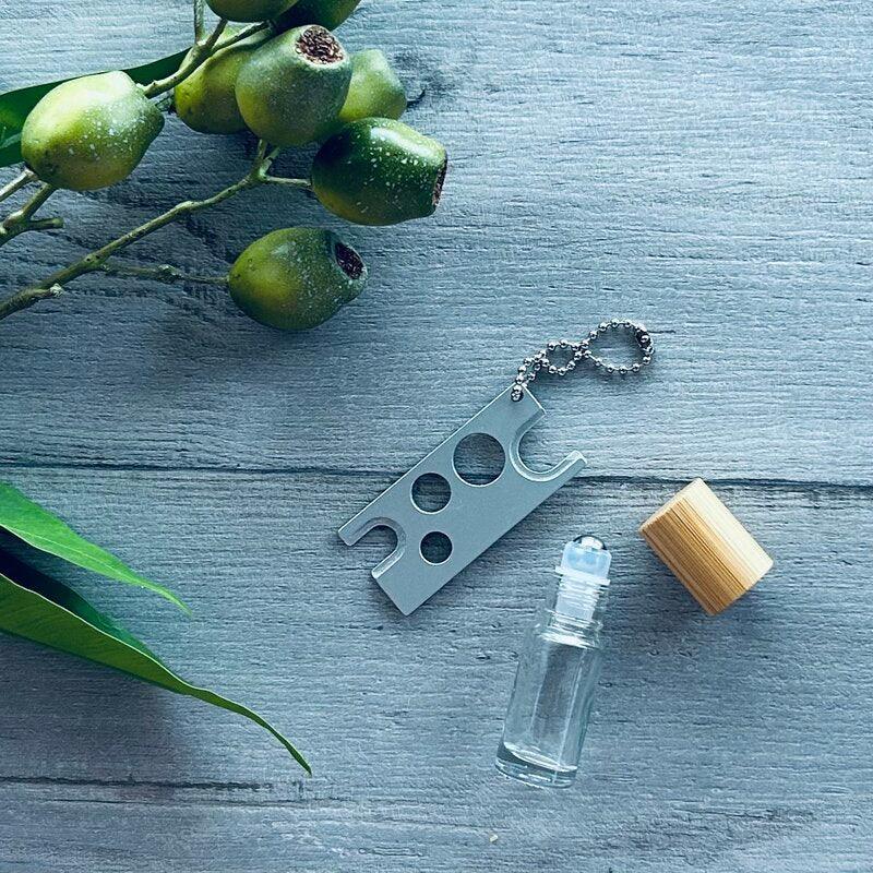 Essential Oil Key Metal - Silver - centaur packaging