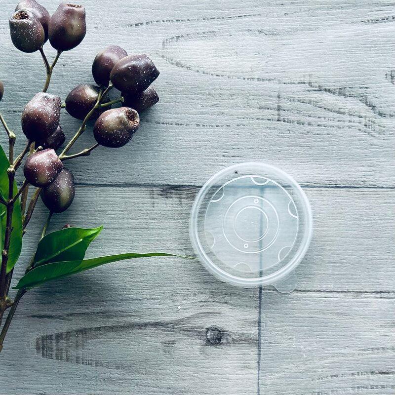 flat lid no hole to suit 8oz hot or cold bowl