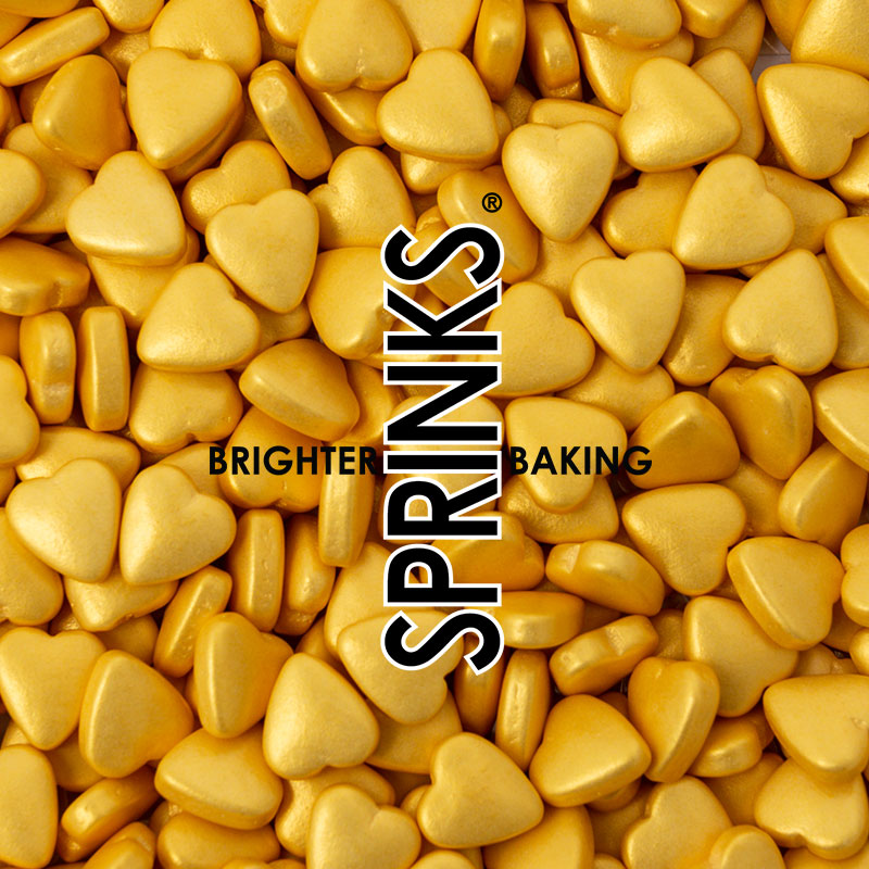 Sprinkles Gold Hearts by Sprinks