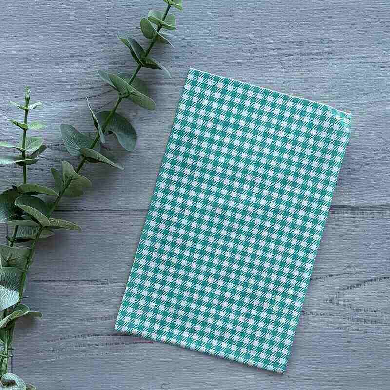 GREASEPROOF PAPER GINGHAM CHECK190MM X 300MM SHEETS 200PK