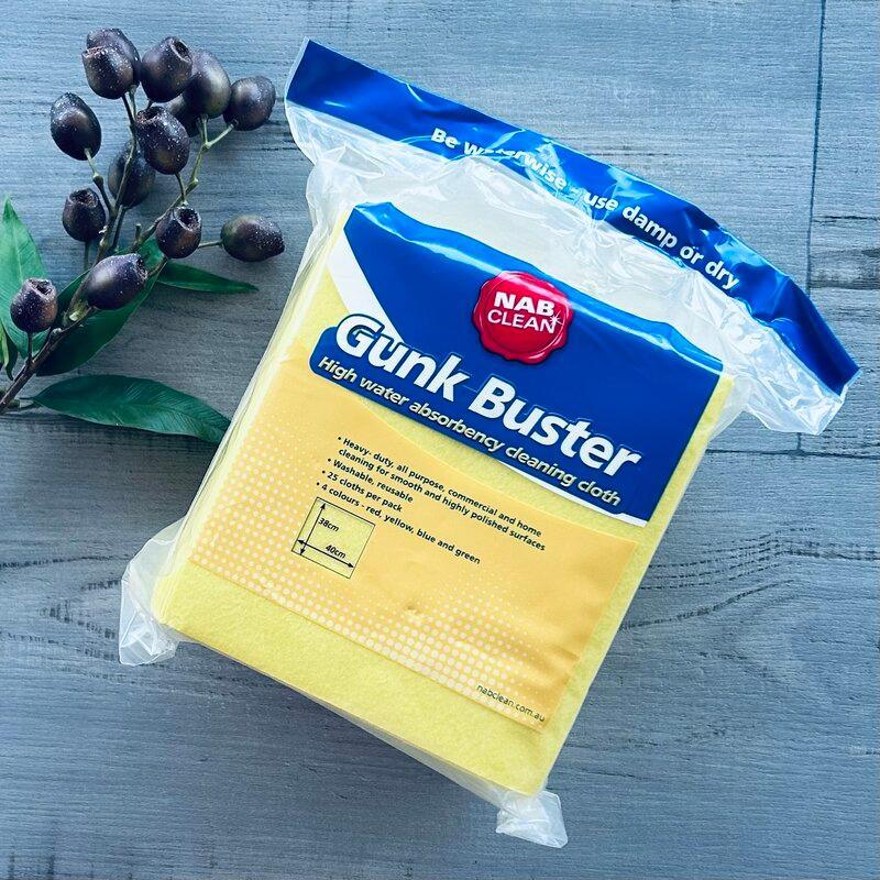 gunk buster cloth NAB CLEAN 25 cloth pack