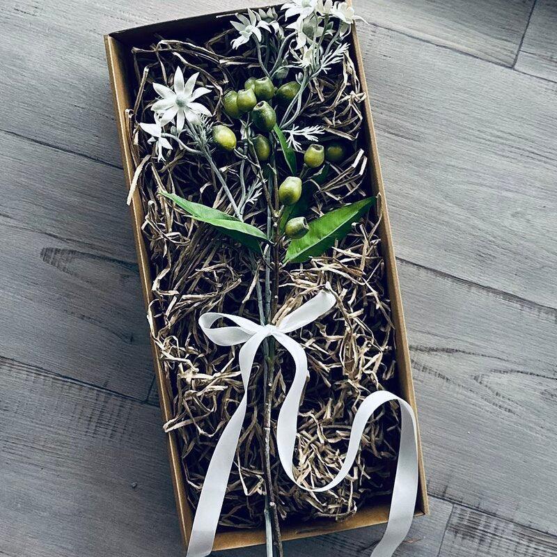 Hamper Gift Box Large Kraft - Box Only No Lid - centaur packaging