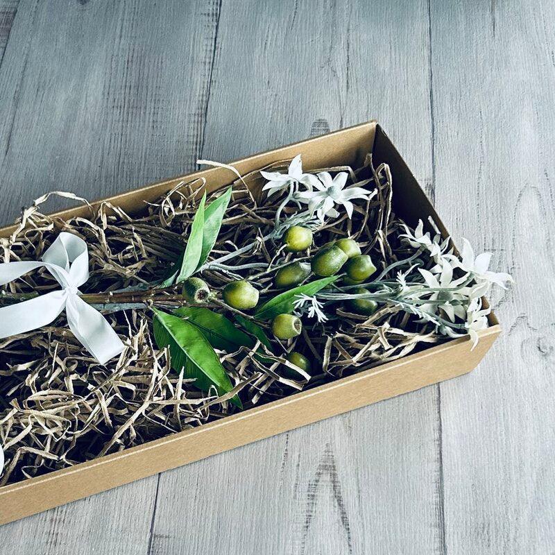 Hamper Gift Box Large Kraft - Box Only No Lid - centaur packaging