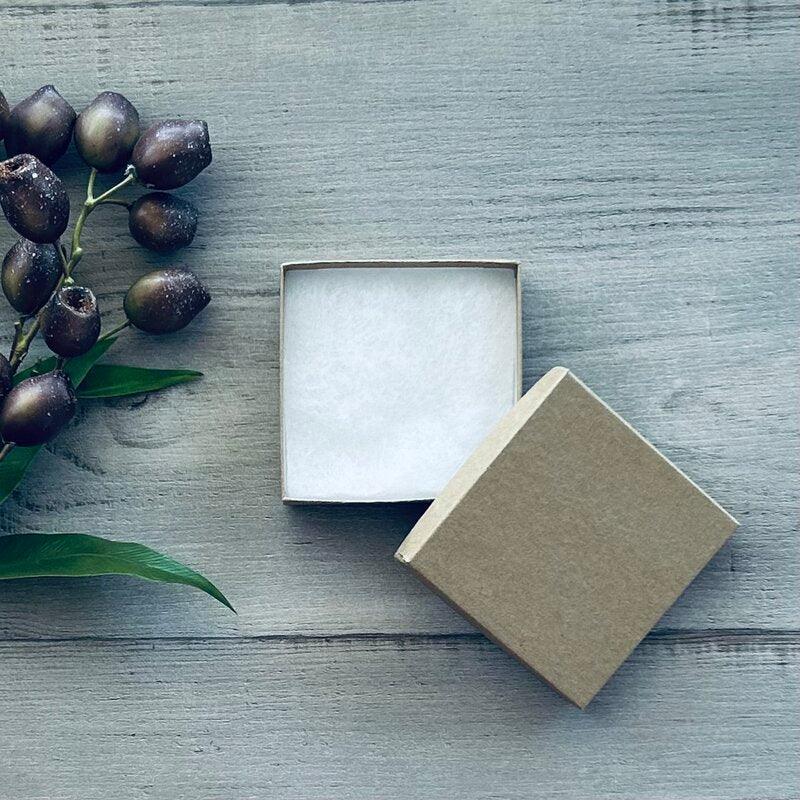 Jewellery Gift Box-Kraft Medium Square - centaur packaging