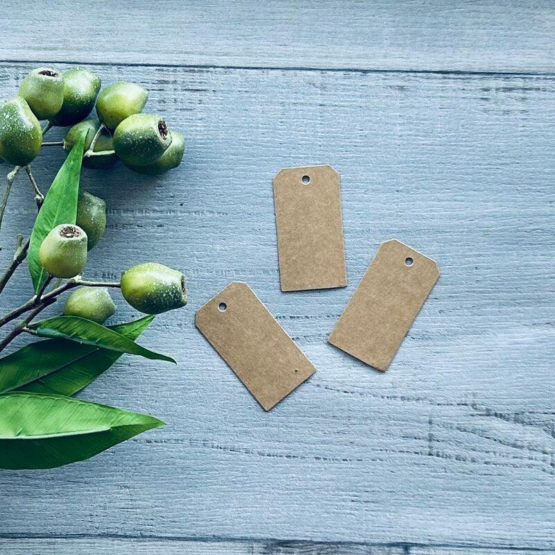 Kraft shipping tag #6 - Pk 100 - centaur packaging