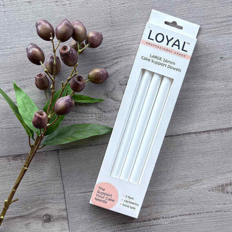 loyal cake dowel 5 pack large 16mm x 300mm