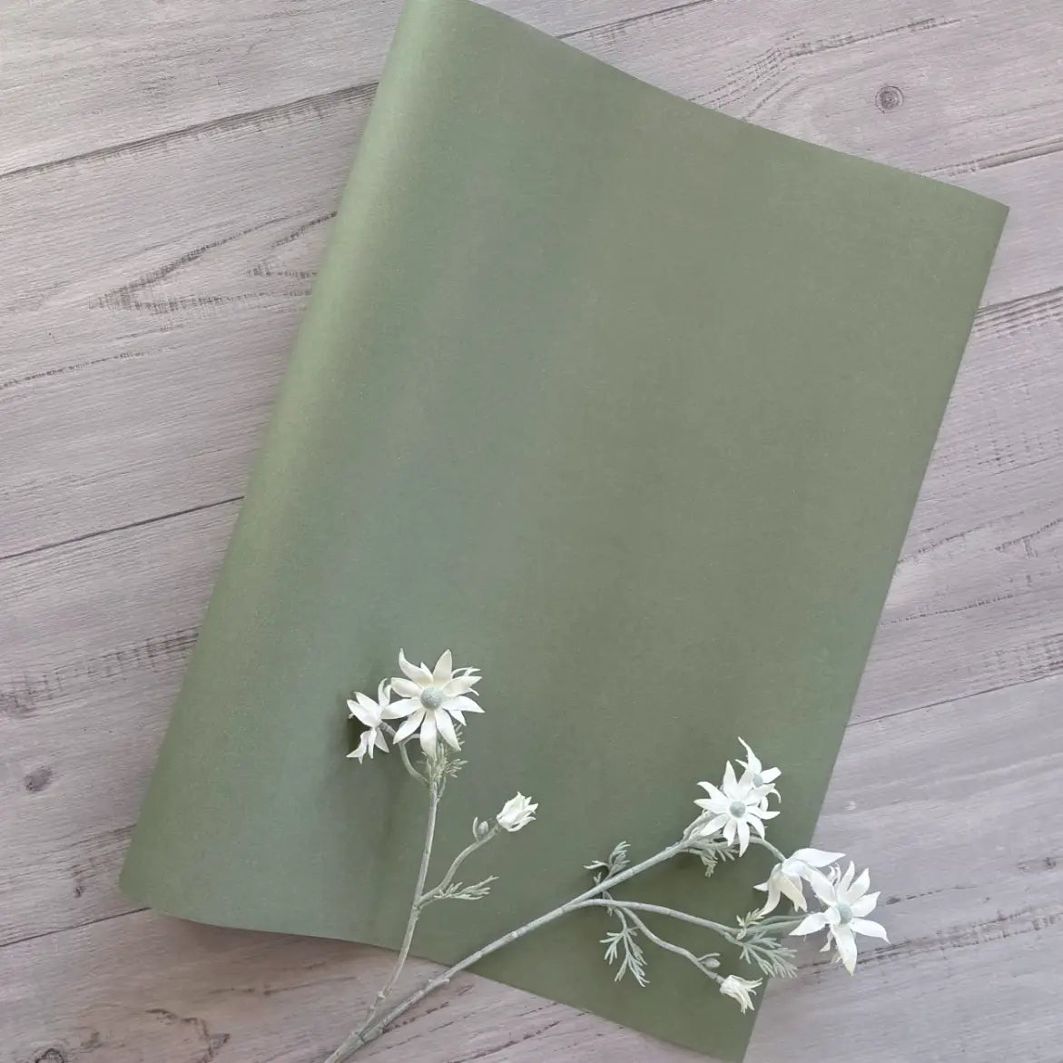 Wrapping Paper - Matt Earth Green @centaur packaging