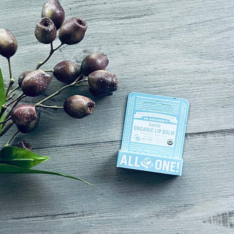 Dr Bronner's naked lip balm 4g- IN HANG SELL PACKET