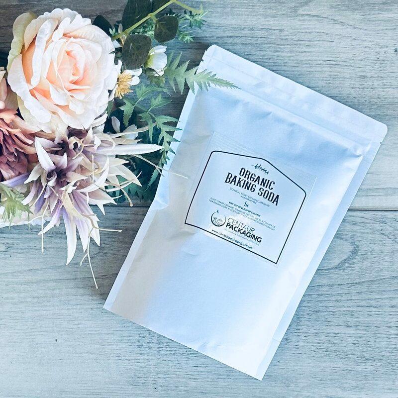 Organic Natural Sodium Bicarb-1kg - centaur packaging